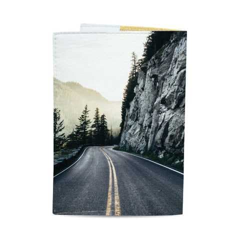 Обкладинка на паспорт ЕкоШкіра Дорога, фото - 1