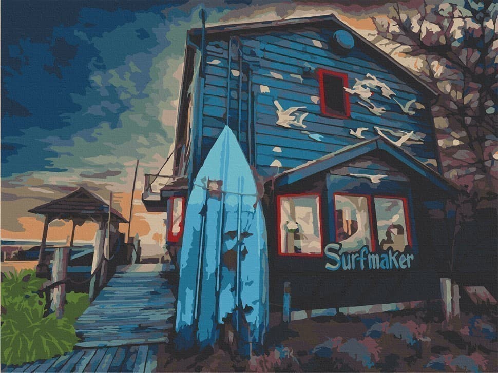 Набір для розпису &amp;quot;Вест Корк. Ірландія&amp;quot; 40*50 см, фото - 1