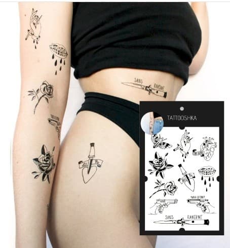 Тату сет &amp;quot;Брутальність&amp;quot;, фото - 1