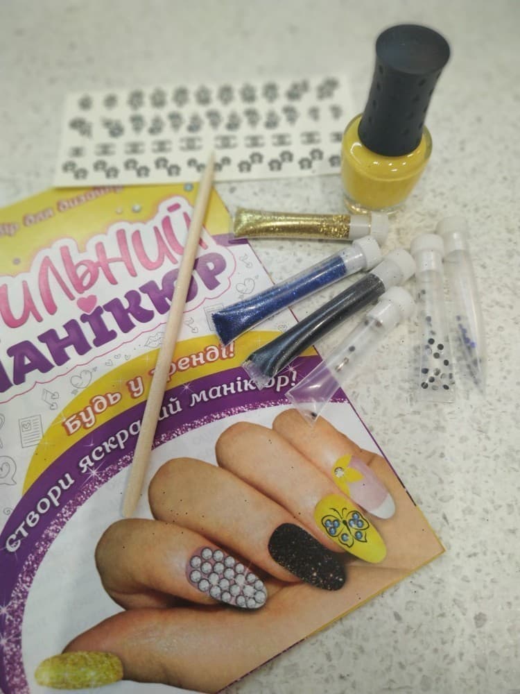 Стильний манікюр (помаранчевий), фото - 2