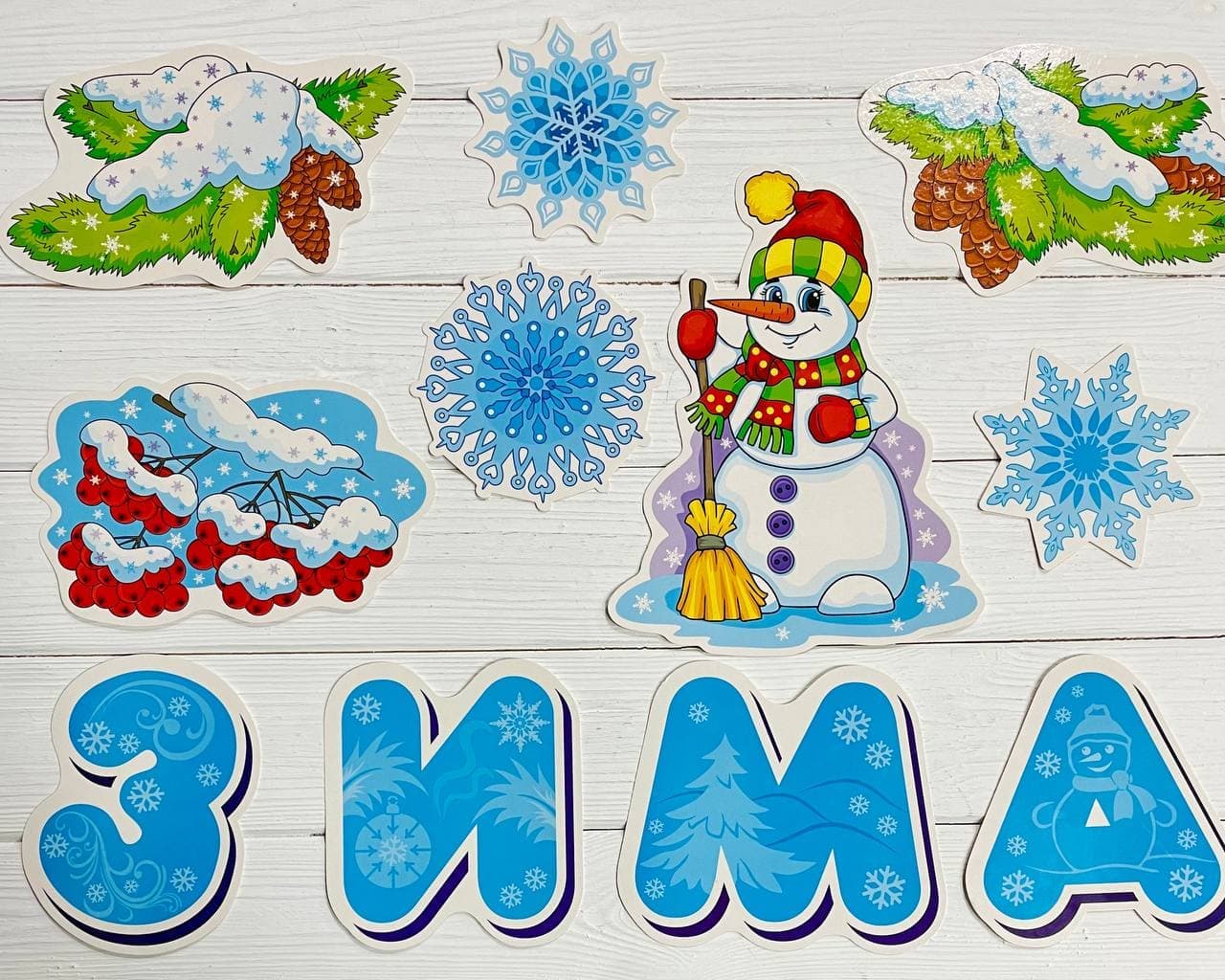 Набір прикрас.Зима, фото - 2