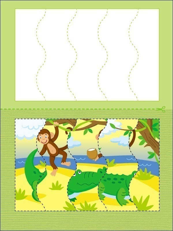 Пазли-розрізалки. Зоопарк, фото - 2