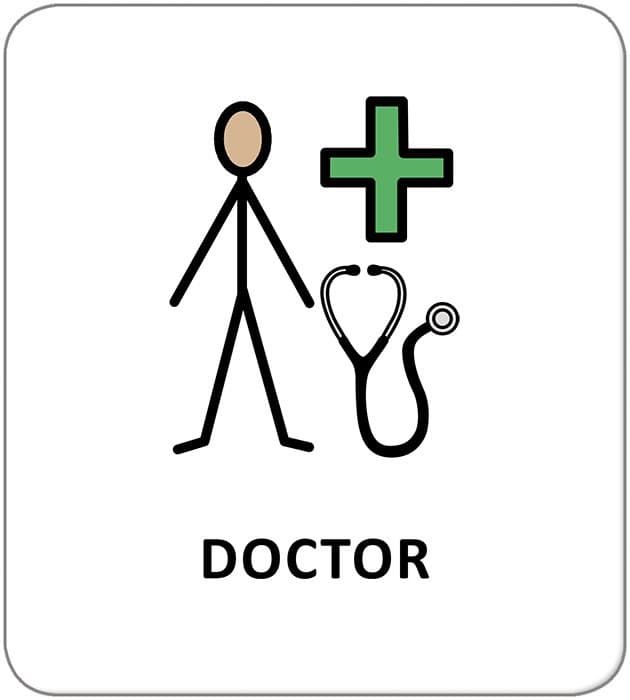 Картки з піктограмами. Заклади та професії, фото - 2