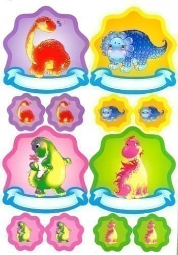 Малюнки-самоклейки зелений, фото - 3