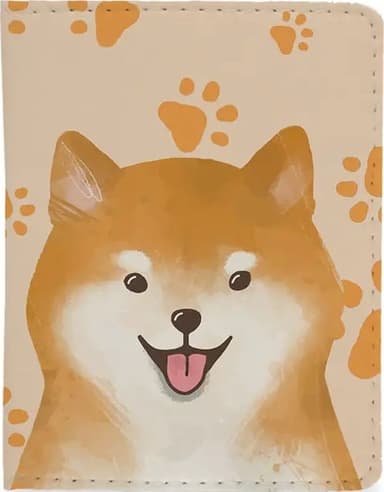 Обкладинка для ID картки та посвідчення водія «Собака Сіба-Іну»