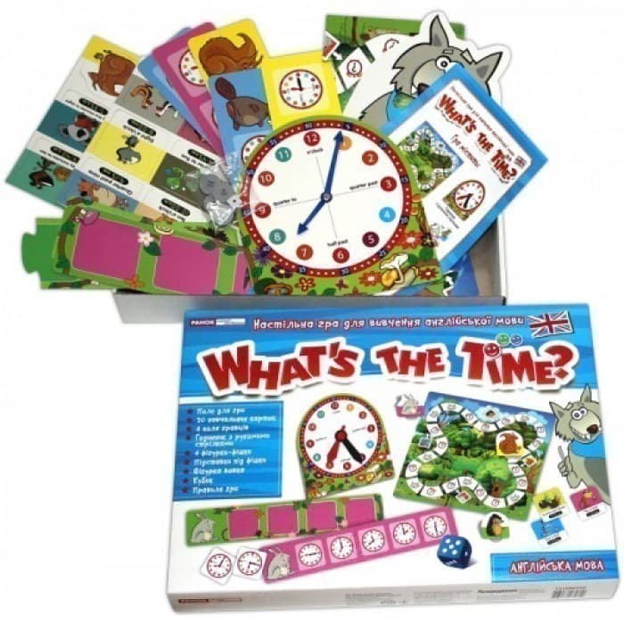 Гра в питання.Котра година?(на англійській мові), фото - 3
