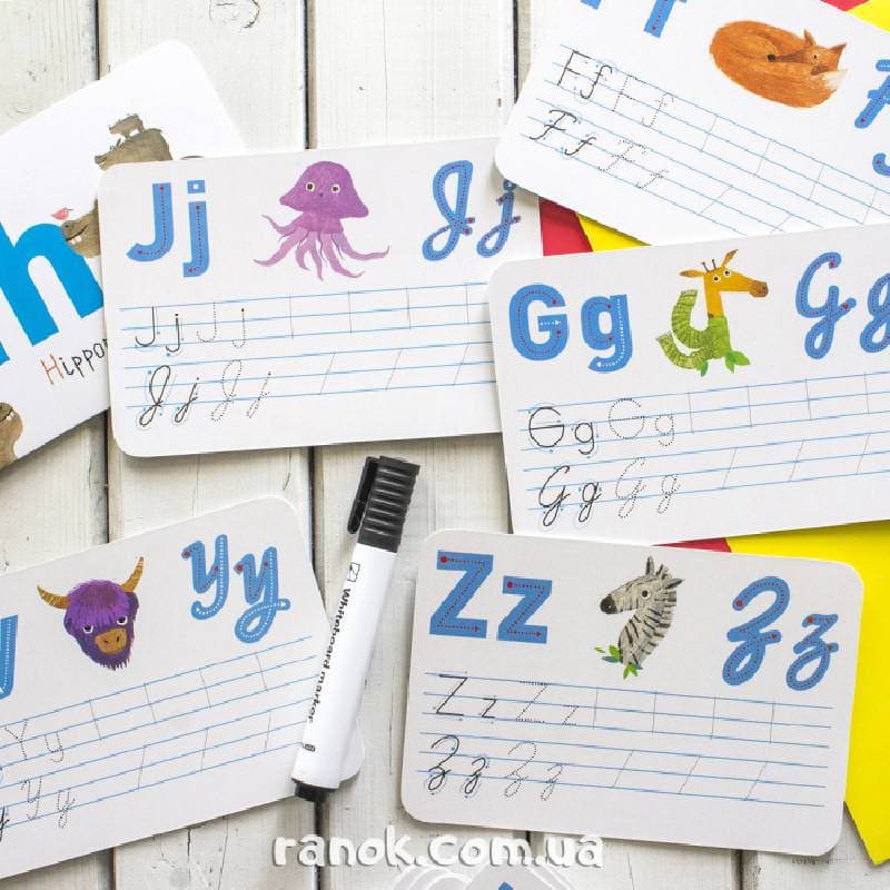 Багаторазові прописи. Англійський алфавіт, фото - 2
