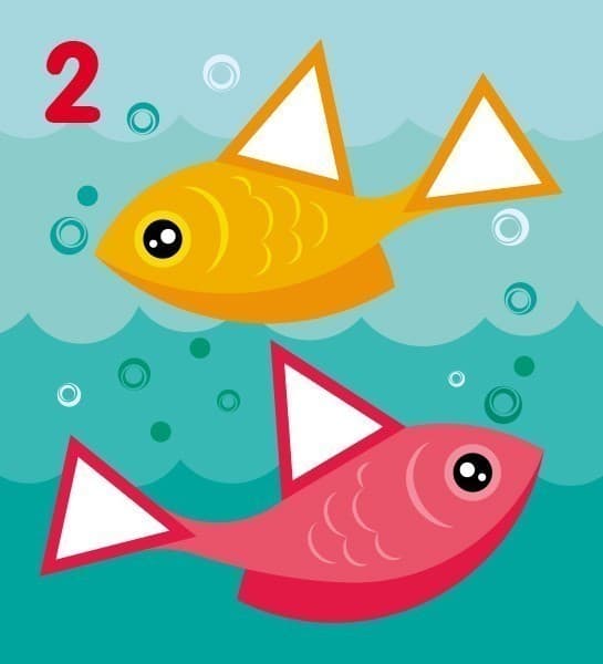 Мозаїка з наліпок. Для дітей від 3 років. Трикутники, фото - 3