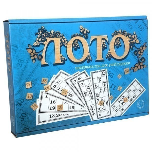 Лото з дерев&#39;яними фішками 30662 (укр), фото - 1