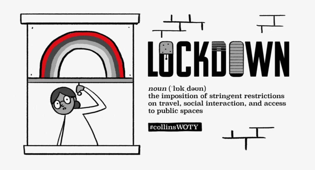 Локдаун — слово року за британським словником Collins Dictionary