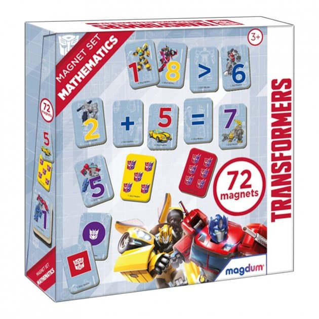 Набір магнітів Трансформери Математика МЕ 5031-42, фото - 1