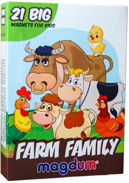 Набір магнитів &amp;quot;Ферма Сімейки&amp;quot; ML4031-21 EN, фото - 1