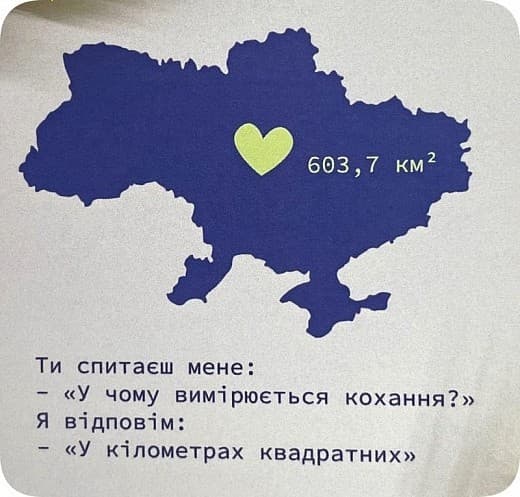 Міні листівка Вимір кохання, фото - 1