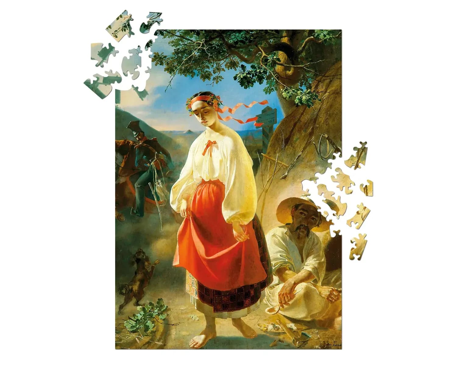 Пазл дерев&#39;яний &amp;quot;Катерина. Тарас Шевченко&amp;quot;, фото - 1