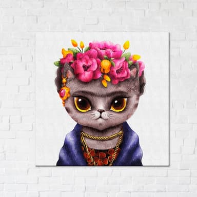 Постер &amp;quot;Киця Фріда ©Маріанна Пащук&amp;quot;