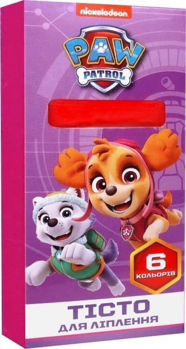 Тісто для ліплення. Набір із 6 кольорів по 15 г. (фіолетовий)