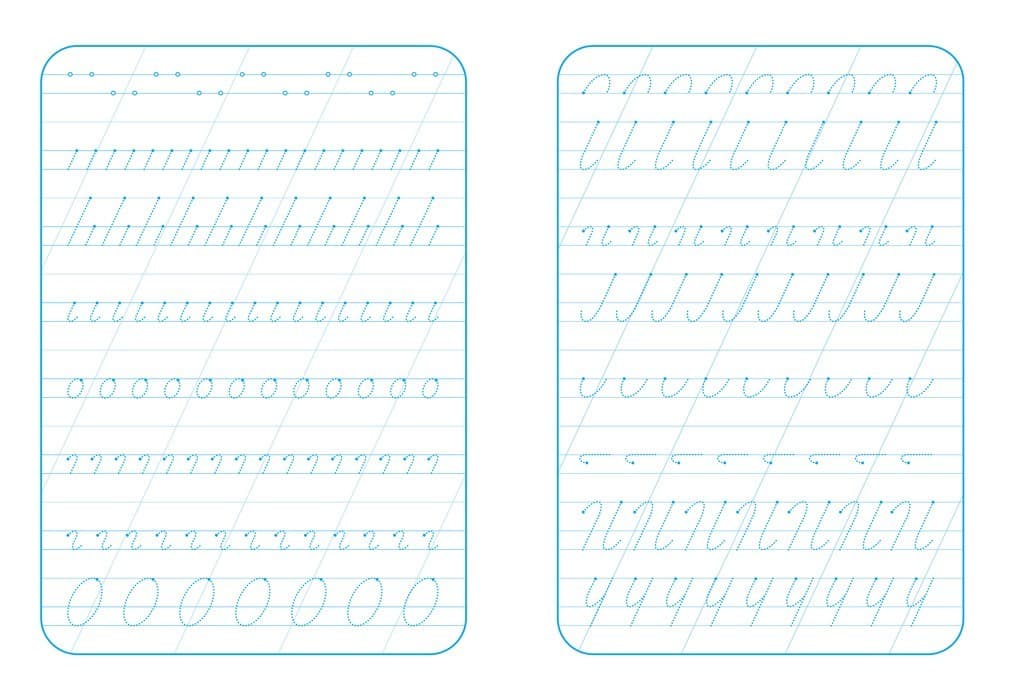 Школа Кенгуру. Зошит-тренажер. Пишемо в косу лінію, фото - 2