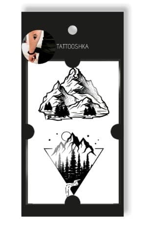 Тату &amp;quot; Хочу в гори&amp;quot;, фото - 1