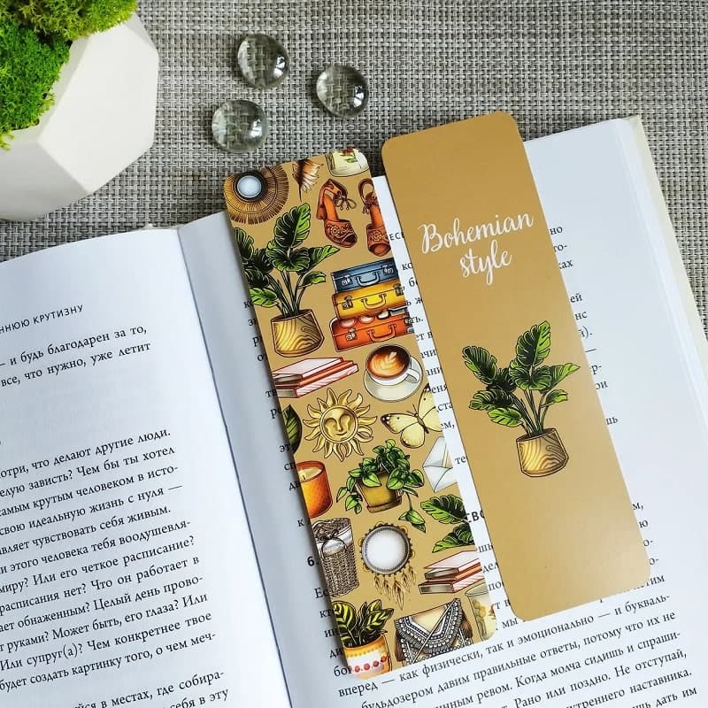 Закладка двухстороння для книги «Bohemian Stile», фото - 2