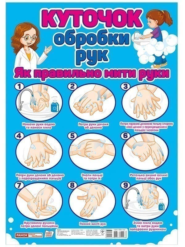 Плакат.Куточок обробки рук, фото - 1