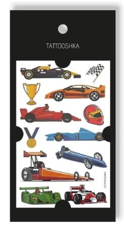 Тату набір &amp;quot;Гонки&amp;quot;, фото - 3