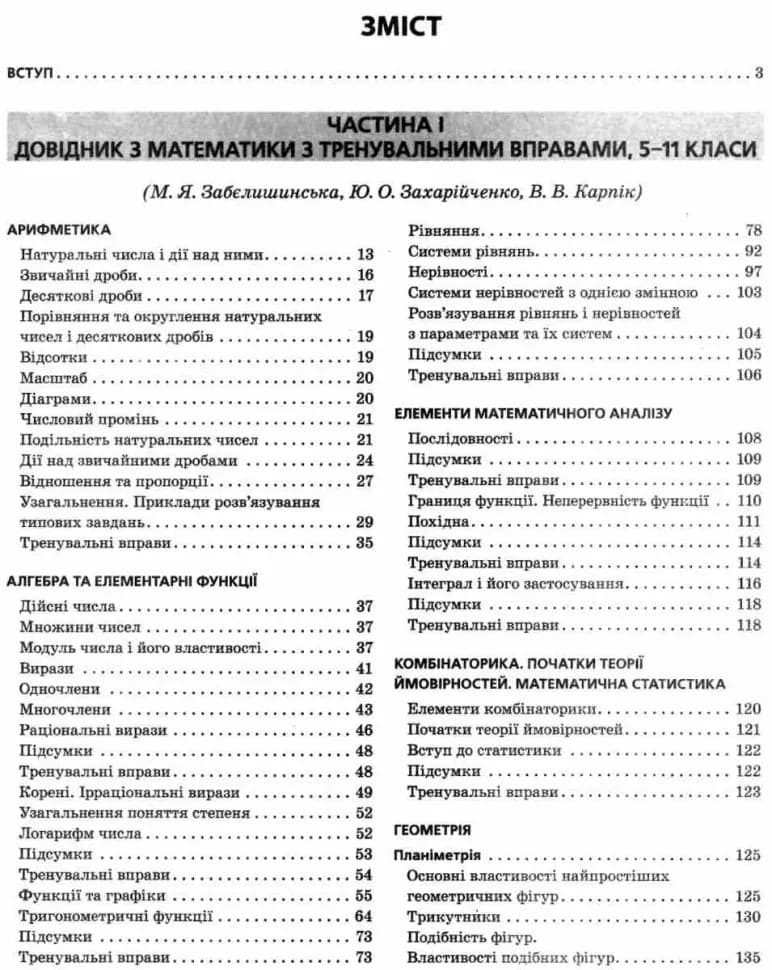 ЗНО 2024 Математика. Комплексне видання., фото - 3