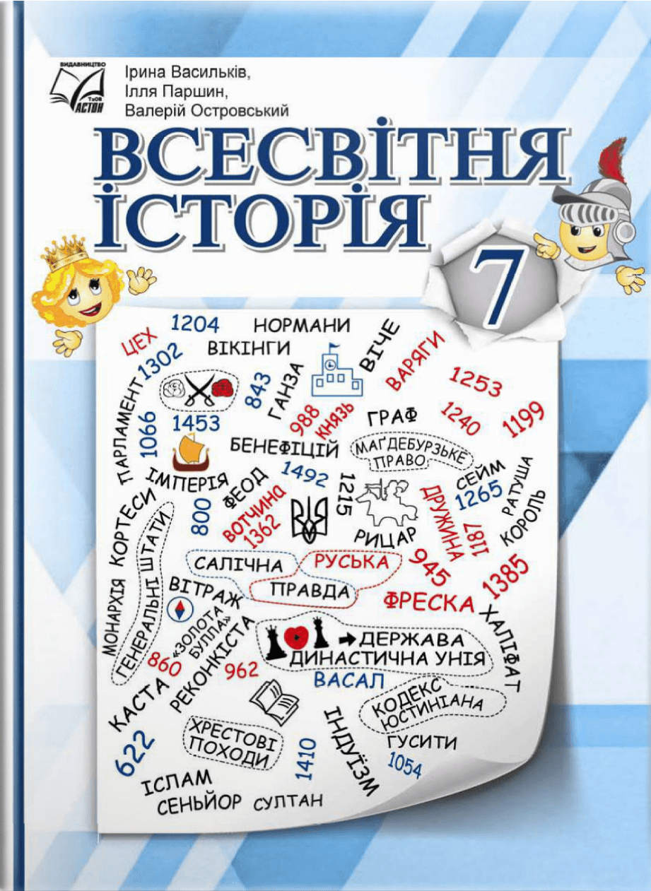 Всесвітня історія: підручник для 7 класу ЗЗСО, фото - 1