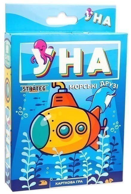 Карткова гра 30449 &amp;quot;УНА морські друзі&amp;quot; укр, фото - 1