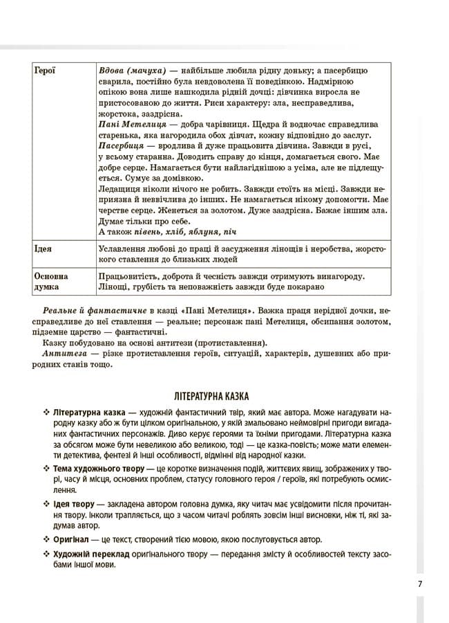 Довідник учня. Зарубіжна література. 5-11 класи. Усі основні відомості з курсу, фото - 3