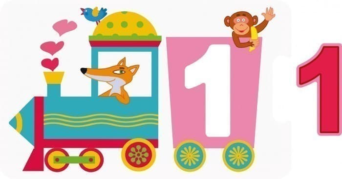 Розумний паровозик. Цифри, фото - 2