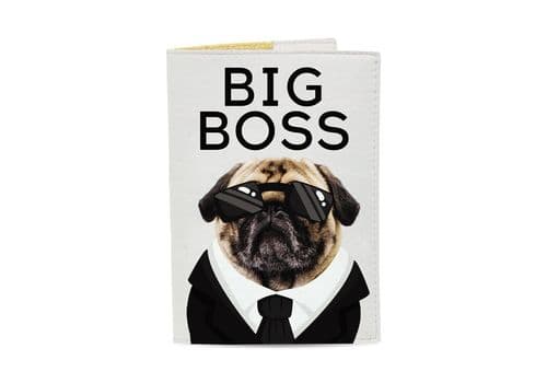 Обкладинка на паспорт ЕкоШкіра Big Boss, фото - 1