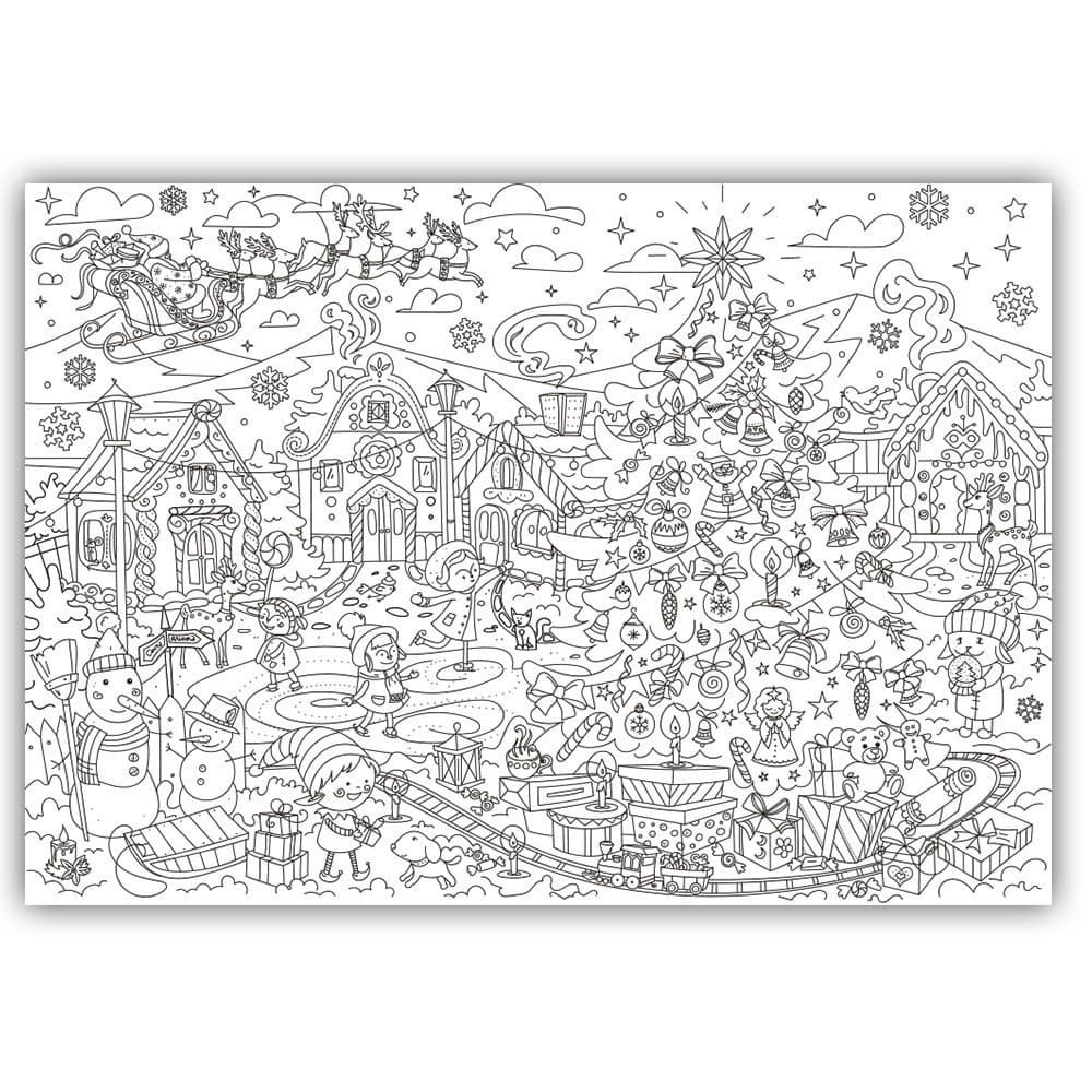 Розмальовка &amp;quot;Лапландія&amp;quot;, 98х68см, фото - 2