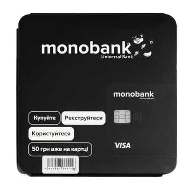 Дитяча картка monobank (чорна)