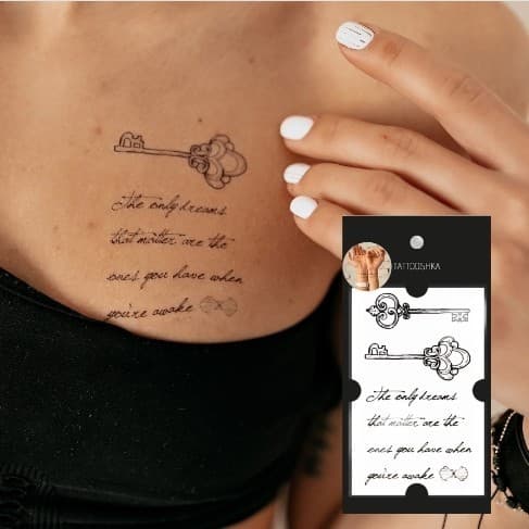 Тату &amp;quot;Ключики&amp;quot;, фото - 1