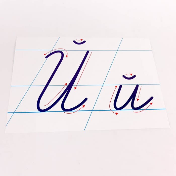 Картки великі Букви Укр прописні А5 (200х150 мм), фото - 3