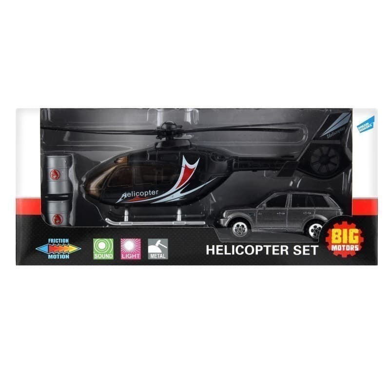 Набір ігровий «Гелікоптер і машинка» JL81009-2, фото - 1