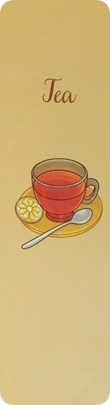 Закладка двухстороння для книги «Tea», фото - 1