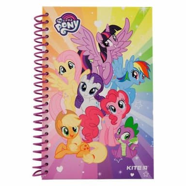 Блокнот Kite А5 80л LP19-221 без лин. Спираль сбоку My Little Pony