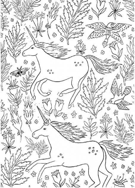 Товариство «Магічний єдиноріг». Офіційна розмальовка, фото - 2