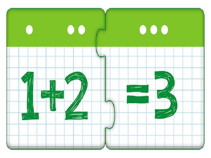 Пазли-половинки. Додавання і віднімання в межах 10, фото - 2