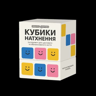 Настільна гра &#34;Кубики натхнення&#34;