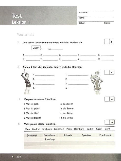 Parallelen 5 Neu. Тести для 5-го класу ЗНЗ, фото - 2