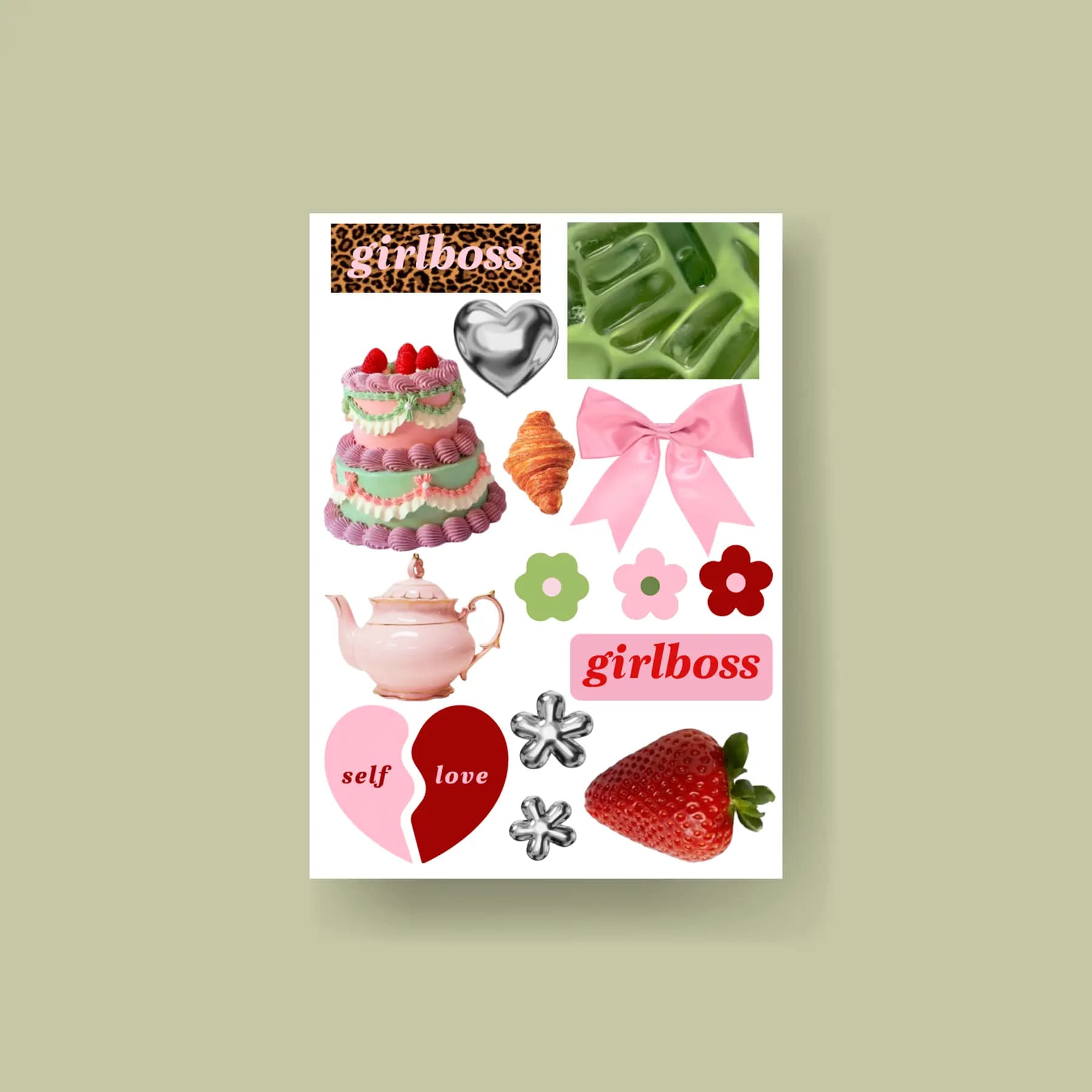 Об&#39;ємні стікери &amp;quot;Girlboss&amp;quot;, фото - 1