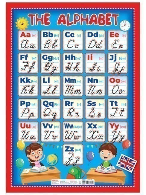 Алфавіт.Англійська абетка прописна, фото - 1