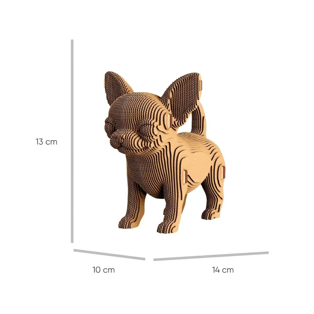 Картонний конструктор "Cartonic 3D Puzzle CHIHUAHUA PUPPY", фото - 2