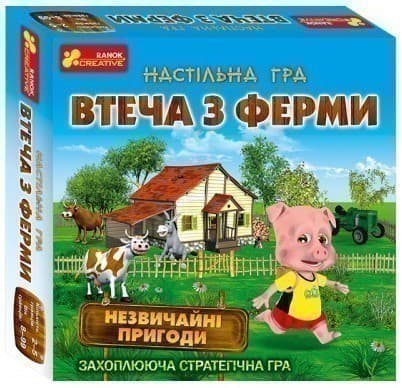 Настільна гра Втеча з ферми, фото - 1