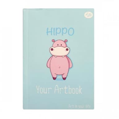 Блокнот TM Profiplan &amp;quot;Artbook hippo&amp;quot;, А6
