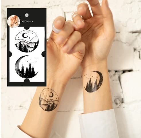 Тату &amp;quot;Під зоряним небом&amp;quot;, фото - 1