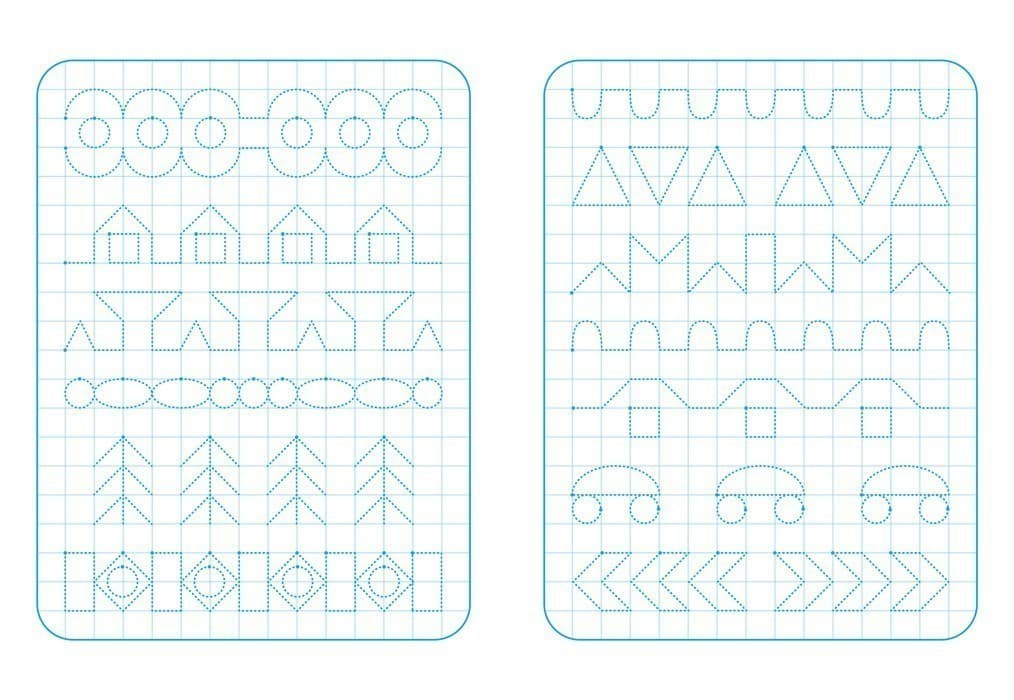 Школа Кенгуру. Зошит-тренажер. Наводимо візерунки, фото - 3