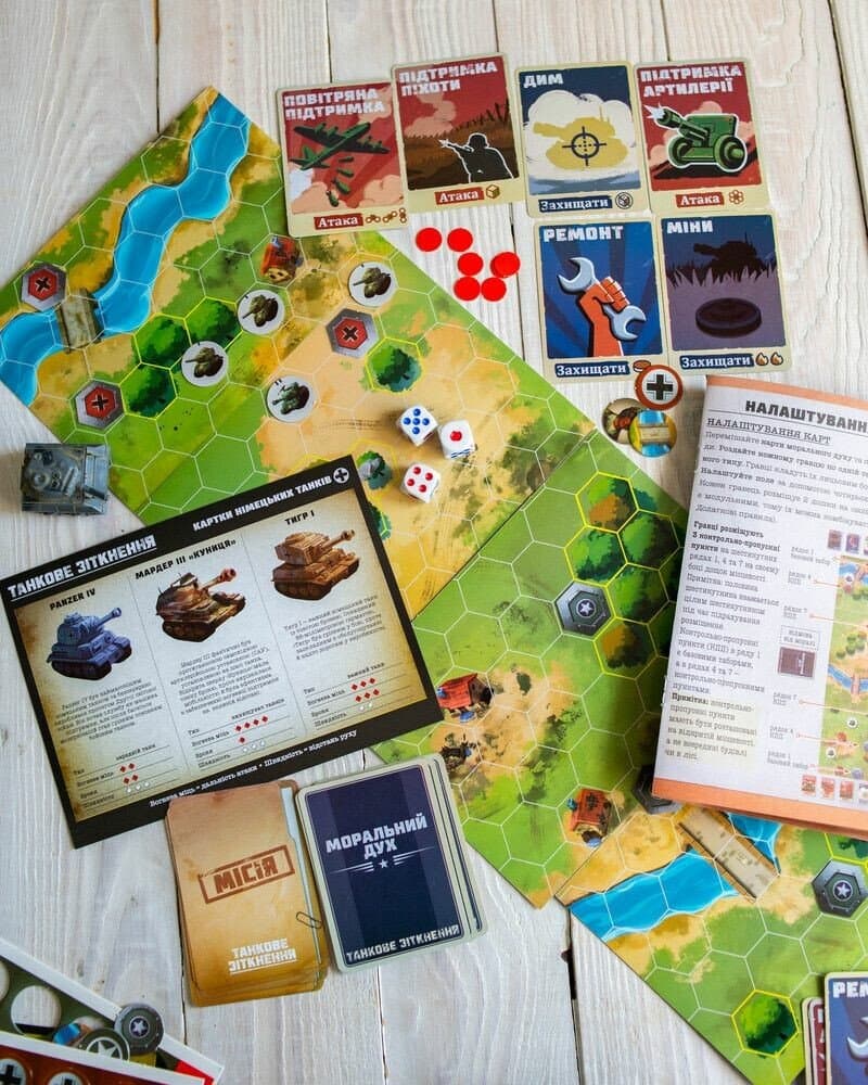 Настільна стратегічна гра &amp;quot;Танкове зіткнення. Західний фронт&amp;quot;, фото - 2